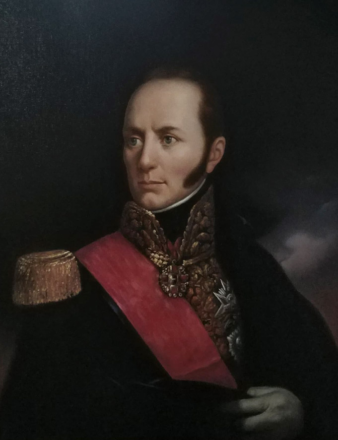 Gemälde eines Generals